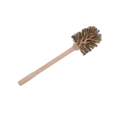 Natural toilet clearance brush