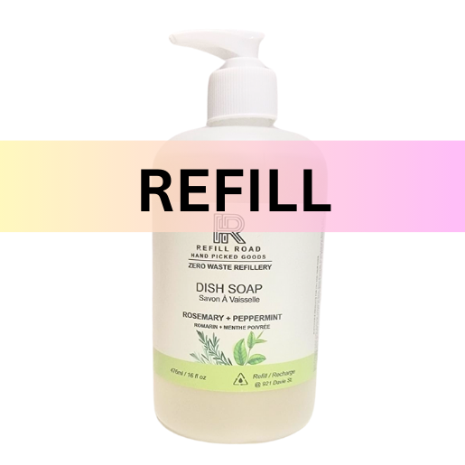 Rosemary & Peppermint Dish Soap by Refill Road