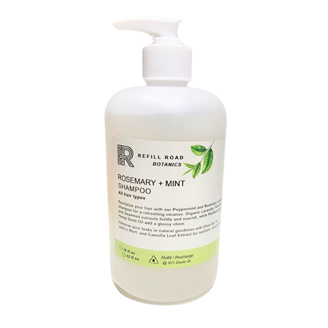 Rosemary + Mint  Shampoo by Refill Road