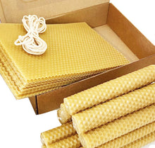 Load image into Gallery viewer, DIY Beeswax Candle Making Kit