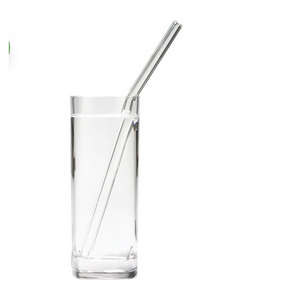 Skinny 8" 9.5mm Glass Drinking Straws