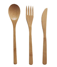 Load image into Gallery viewer, Bamboo Zero Waste Utensils