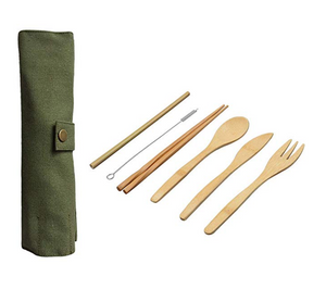 Bamboo Zero Waste Cutlery Set