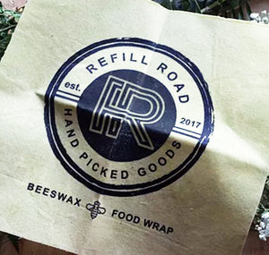 Beeswax Food Wrap | Refill Road Logo