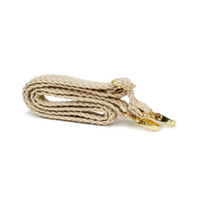 Load image into Gallery viewer, SO YOUNG - Modern Collection Braided Messenger Strap with Shiny Gold Hardware