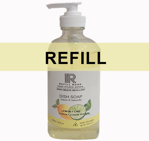 Lemon Lime Dish Soap by Refill Road